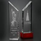 Orrefors Crystal, Manhattan Award, Large