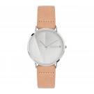 Orrefors Crystal O-Time Nature White Dial Watch