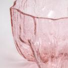 Kosta Boda Crackle 8" Vase Pink