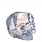 Kosta Boda Still Life Skull Crystal Votive, Clear