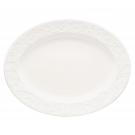 Lenox Opal Innocence Carved Dinnerware Oval Platter
