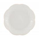 Lenox French Perle White China Dessert Plates Set Of Four