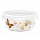 Lenox Butterfly Meadow China Round Serving And Store