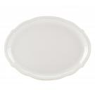 Lenox French Perle Bead White China Oval Platter 16"