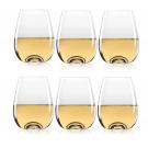 Lenox Tuscany Classics All Purpose Stemless Wine Glasses, Set Of Six