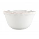 Lenox French Perle Bead White Dinnerware Fruit Bowl, Single