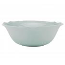 Lenox French Perle Bead Ice Blue China Serving Bowl