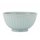 Lenox French Perle Groove Ice Blue 6" China Bowl, Single