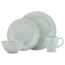 Lenox French Perle Groove Ice Blue China 4 Piece Place Setting