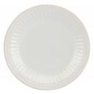 Lenox French Perle Groove White Dinnerware Accent Plate