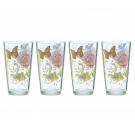 Lenox Butterfly Meadow Acrylic Highball Glasses, Set Of Four