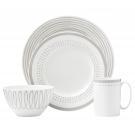 Kate Spade China by Lenox, Charlotte Street East Grey 4 Piece Place Setting