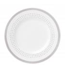 Kate Spade China by Lenox, Charlotte Street East Grey Accent Plate, Single