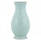Lenox French Perle Ice Blue Fluted 8" Vase
