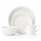 Kate Spade China by Lenox, Stoneware Willow Drive Cream 4pc Place Setting