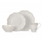Lenox Chelse Muse Dinnerware Flared Grey 4 Piece Place Setting