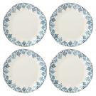 Lenox Blue Bay Dinnerware Dinner Plate Ikat Set Of Four