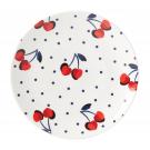 Kate Spade China by Lenox, Vintage Cherry Dot Accent Plate, Single