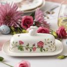 Lenox Butterfly Meadow Bunny Covered Butter Dish