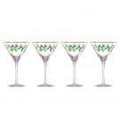 Lenox Barware Holiday Decal Martini Glasses, Set of 4