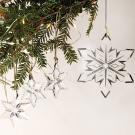 Lenox Christmas 2022 Optic Snowflake Dated Ornament