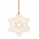 Lenox Christmas 2022 Snow Fantasies Snowflake Dated Ornament