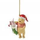 Lenox Christmas Disney 2022 Winnie the Pooh Stocking Surprise Dated Ornament