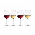 Lenox Signature Series Warm and Cool Region Wine Glasses, Set Of Four