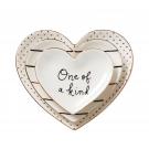 Kate Spade New York, Lenox Charmed Life Heart Catch All, Set of 3