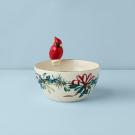 Lenox China Winter Greetings Figural Bowl With Cardinal
