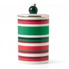 Kate Spade Lenox Christmas " Cookie Jar "one for them, two for you"