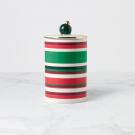 Kate Spade Lenox Christmas " Cookie Jar "one for them, two for you"