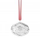 Reed And Barton Sterling 2022 Songs Of Christmas Ornament, White Christmas