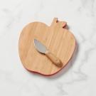 Kate Spade, Lenox Knock On Wood Apple Cheese 9" Board with Knife