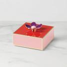 Kate Spade, Lenox Make It Pop Floral Covered Box Red, Pink