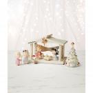 Lenox Nativity The Christmas Pageant And Creche 8 Piece Set