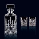 Nachtmann Noblesse Decanter and 2 Whiskey Tumblers Set