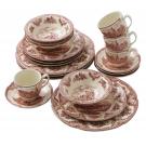 Johnson Brothers Old Britain Castles Pink 20-Piece Set