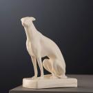 Belleek Masterpiece Collection Male Greyhound Sitting Limited Edition