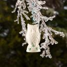 Belleek Winter Owl Christmas Ornament