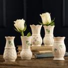 Belleek Irish 4" Flax Mini Vase