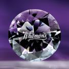 Crystal Blanc, Personalize! Optic Diamond Crystal Paperweight 4"