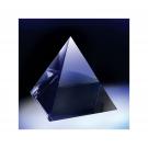 Crystal Blanc, Personalize! Optic Pyramid Crystal Paperweight 3"