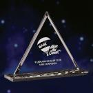 Crystal Blanc, Personalize! 10 1/2" Pyramid Award