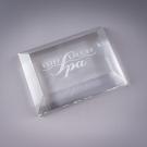 Crystal Blanc, Personalize! 4" Capital Crystal Paperweight