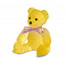 Daum Doudours, Teddy Bear in Yellow by Serge Mansau, Limited Edition Sculpture