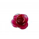 Daum Rose Passion Decorative Flower in Red