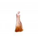 Daum L'Hiver en Soi in Amber and Pink by Marie-Paule Deville Chabrolle, Limited Edition Sculpture