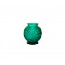 Daum Large Empreinte Vase in Green, Limited Edition