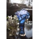 Daum Arum Bleu Nuit Vase